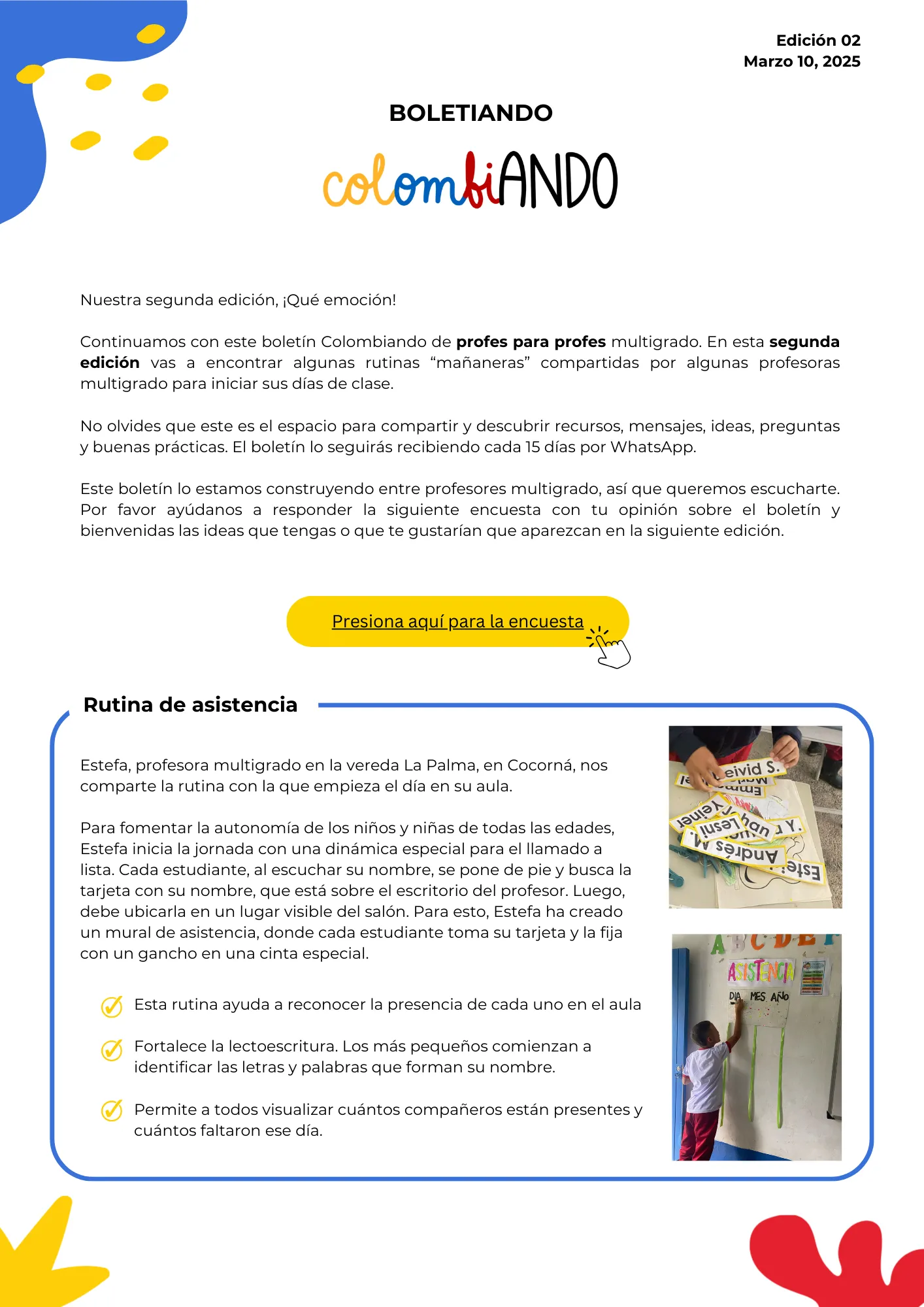 Boletín Colombiando 2