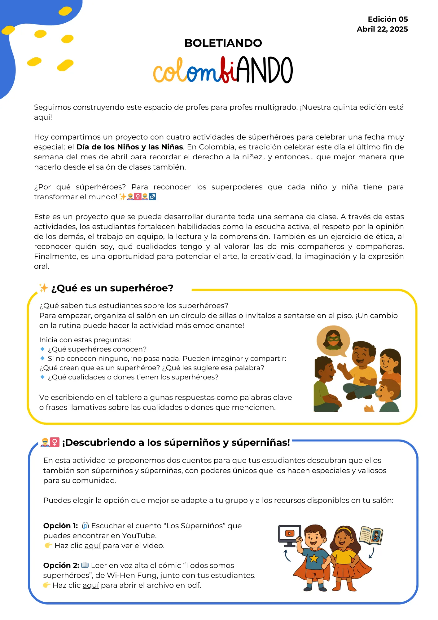 Boletín Colombiando 3