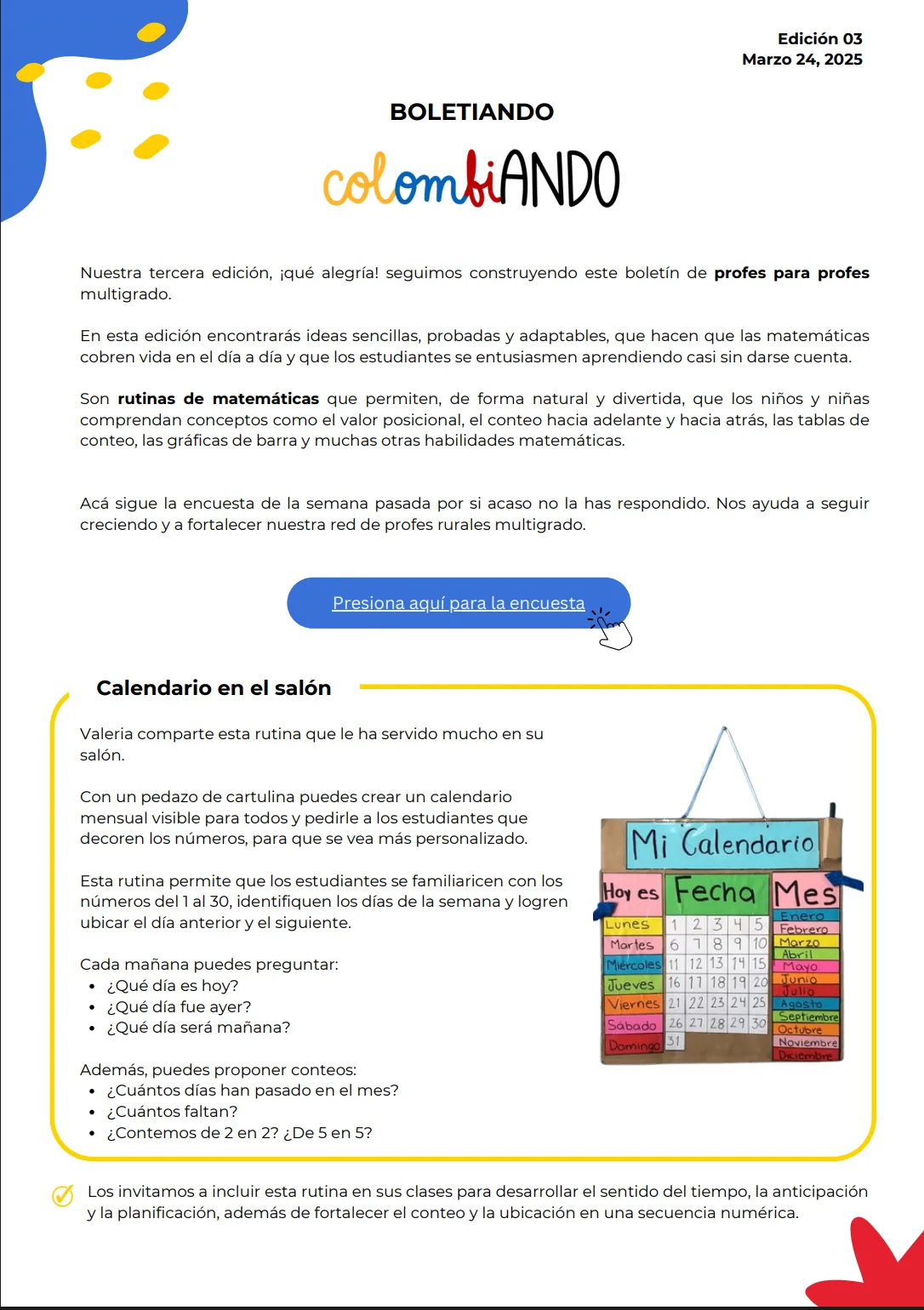 Boletín Colombiando